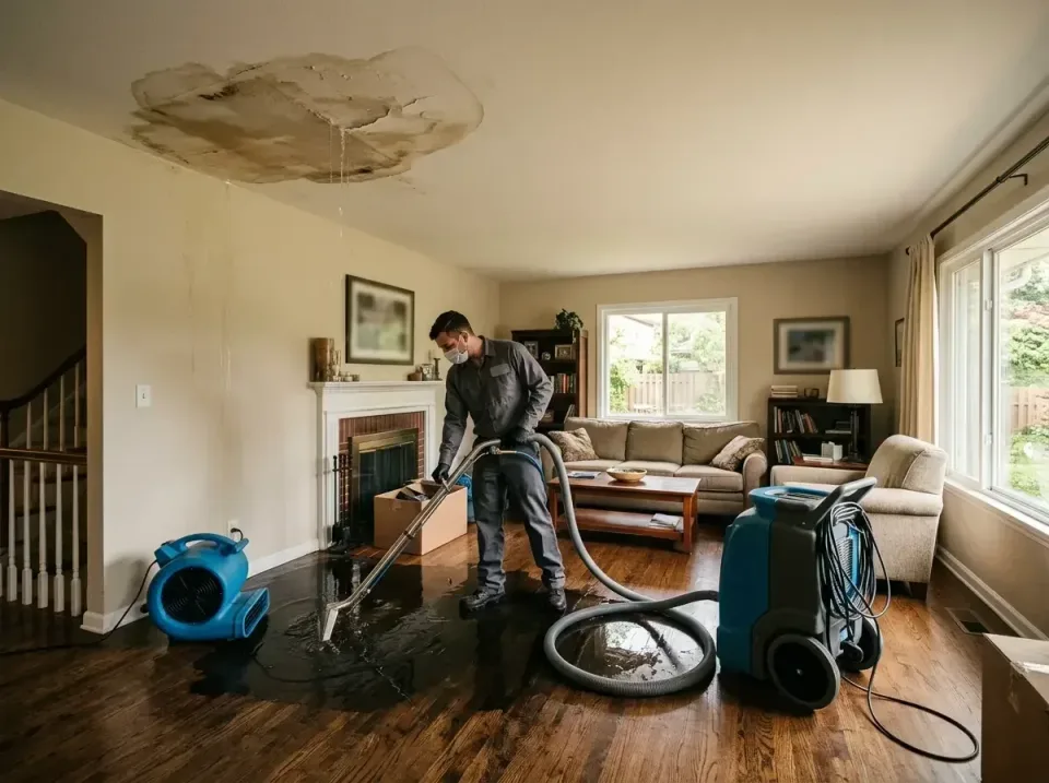 attic-pipe-burst-ceiling-drip-008 — frequently asked questions, Water Damage Restoration & Carpet Care in Hidden Valley Lake…